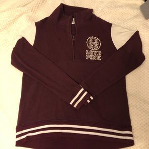 Victorias Secret Quarter Sip Sweatshirt